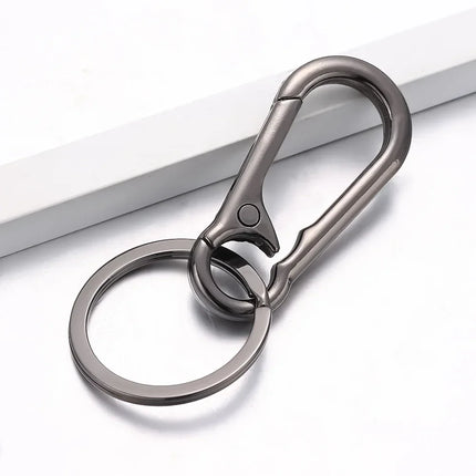 Metal Keychain Kits Metal Key Ring with Jump Rings/Lobster Clasp/Screw Pins Connector Accessories for DIY Jewelry Making