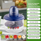 Blue Fruit Peeler