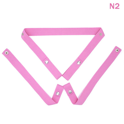Pink Male Penis Ring Chastity Cage Auxiliary Belt Anti-off Device Elastic Belt Adjustable Underwear Rope Scrotum Ring Sex ToyHot