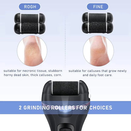 Professional Electric Foot File Callus Remover Rechargeable Pedicure Dead Skin Remover Portable Foot Grinder