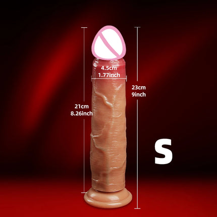 Realistic Penis Sliding Foreskin Dildo Sexy Adult Toys Female Vagina Clitoral Stimulator Dick Women G-spot Masturbator Massager