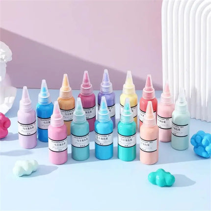 50g/Jar Paste Pigment Epoxy Resin UV Glue Colorant Dye Makaron Pigment DIY Epoxy Resin Mold Jewelry Making Art Paste Dye Gadget