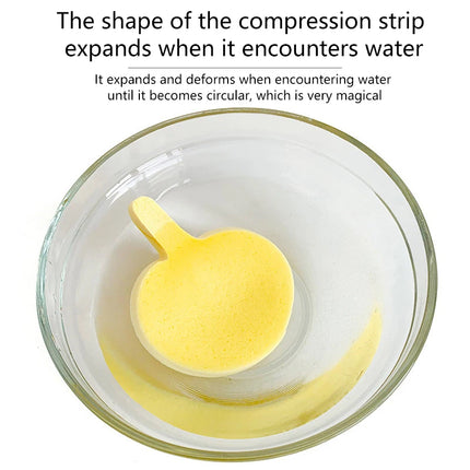 50pcs Compressed Face Wash Wash Face Sponge Clean Face Disposable Powder Puff Face Cleansing Cotton Pad Cleansing Beauty Strip