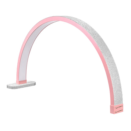 FOSOTO Overseas Warehouse LED Video Light Half-moon Fill Light Lash Nail Desktop Light For Beauty Eyelash Tattoo Makeup