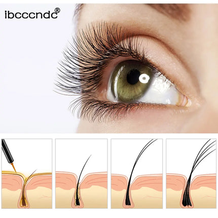 Eyelash Growth Serum Eyelash Enhancer Longer Fuller Thicker Lashes Serum Liquid Eyelashes Lifting Makeup Cosmetic