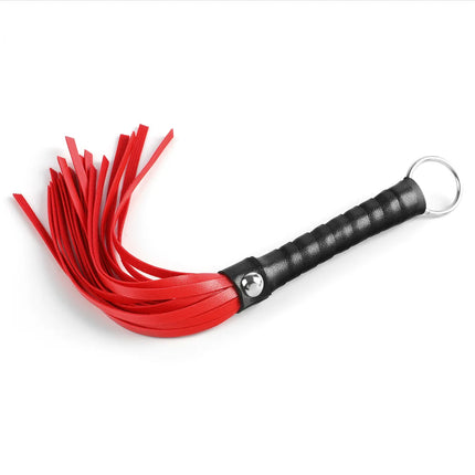 BDSM PU Leather Flogger Whip Spanking Paddle Adult Sex Toy for Women Men Slave Role Play Bondage Restraint Fetish Gear Kit