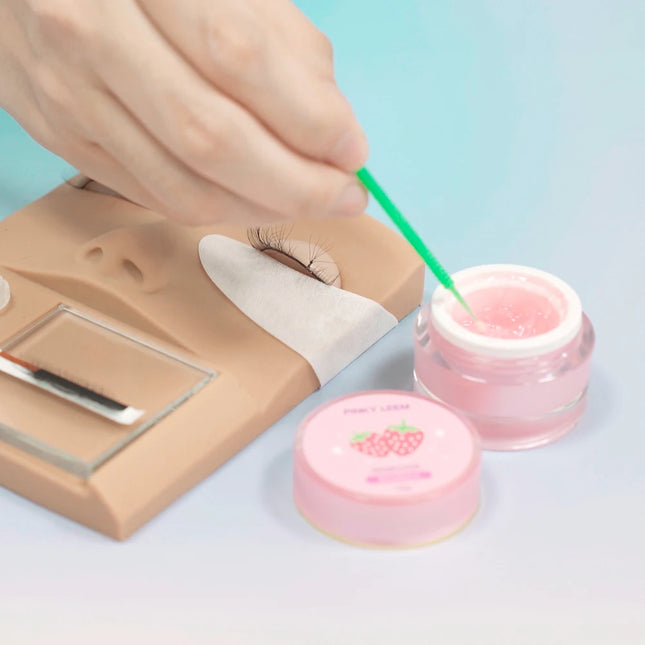 Pinky leem Private Label 5g 10g Cream Jelly Eyelash Remover Cream Eye Lash Extension Eyelash Glue Remover Lash Remover