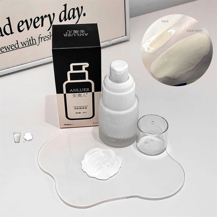 White Liquid Foundation Blending Pure Silky Creamy Matte Long-Wearing Transfer-Resistant for Stage Cosplay Halloween Makeup 30ml