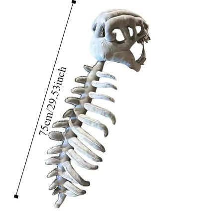 3D Dinosaur Skeleton Funny Novelty Dinosaur Skeleton Cos Props Comfortable Soft Dinosaur Skeleton Costume Set Children cat plush