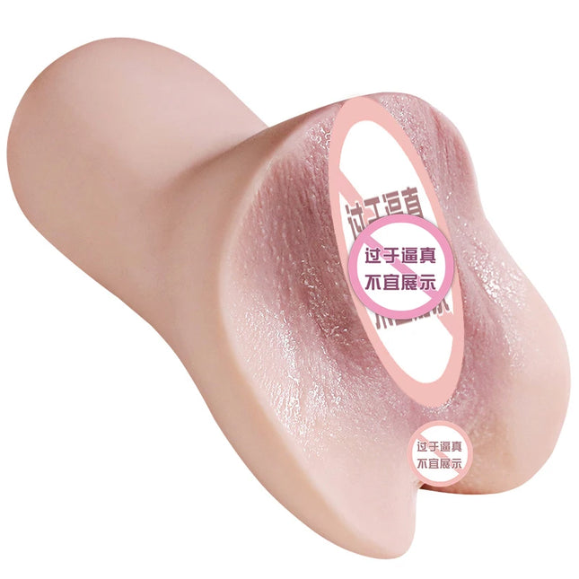 Male Masturbator Real Vagina Anal Sex Toys Realistic Vulva Pocket Pussy Sex Toys for Men Adult 18 Products Penis Stimulator Shop
