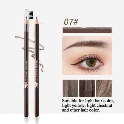 Eyebrow Pencil Waterproof Eyebrow Enhancers Long Lasting Brow Cosmetics Professional Makeup Brow 2mm Ultra-fine Eyebrow Pencil