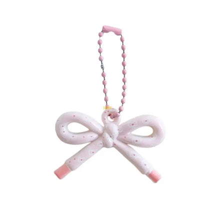 Whimsical Resin Bowknot Strand Trendy DIY Craft Supply For Jewelry Making Bag Decors