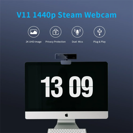Nuroum V11 High Quality 1080p 60fps Full Hd Plug And Play Computer Usb Web Camera Mini Webcam 2K For Pc Laptop With Microphone