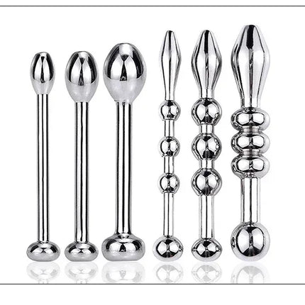 Metal Urethral Catheter Male Stainless Steel Horse Eye Urethral Plug Penis Headers Masturbator Adult SM Urethran Expander