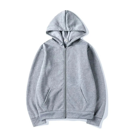 Casual Fashion Black Gray Blue Zip Hip Hop Sportswear Sweatshirt Men/Women Publishing House Men's Hoodie promo streetwear promo
