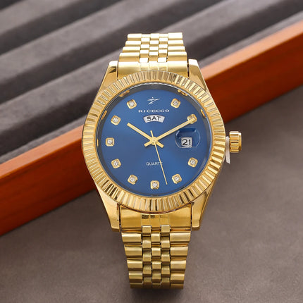 Men's Sport Wristwatches Casual Simple Fashion Calendar Week Quartz Watch Male Watches Reloj for Christmas New Year Gifts
