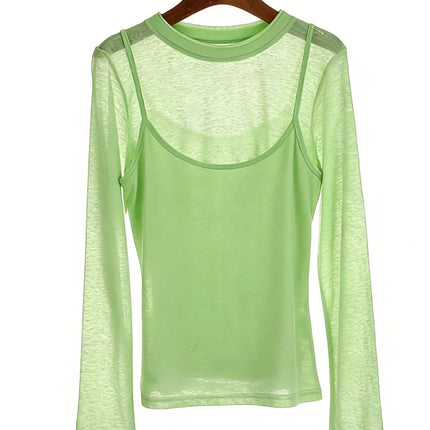 Hirsionsan 2026 New Basic Soft Elegant T Shirts Women Summer Autumn Loose Female Tees Ladies Chic Casual Knitted Soft Woman Tops