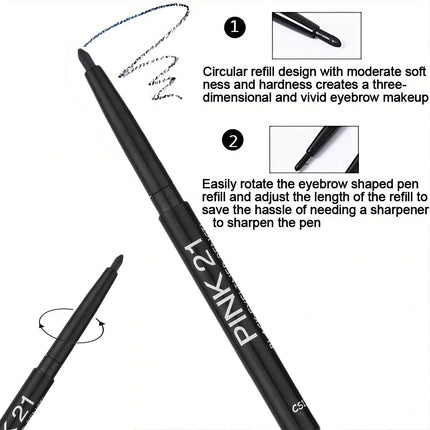 Quick-dry Eyeliner Pencil Makeup Long Lasting Smooth Matte Eye Liner Waterproof Anti Smudge Liquid Eyeliner Pen Eyes Cosmetics