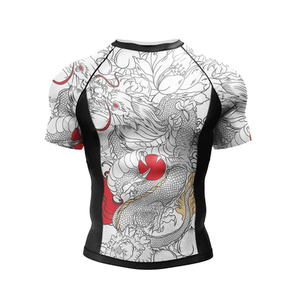 Cody Lundin Short Sleeve Pink Mens Jiu Jitsu BJJ No Gi Rash Guard Sublimation Men Running Training T-shirts Strech Fitness Tees