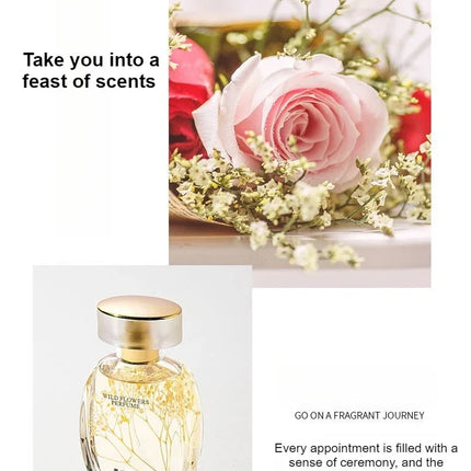 Fresh Delicate Rich Notes Women's Perfume 50ml, Long-Lasting Romantic Date Lady Parfum romantic date lady parfum