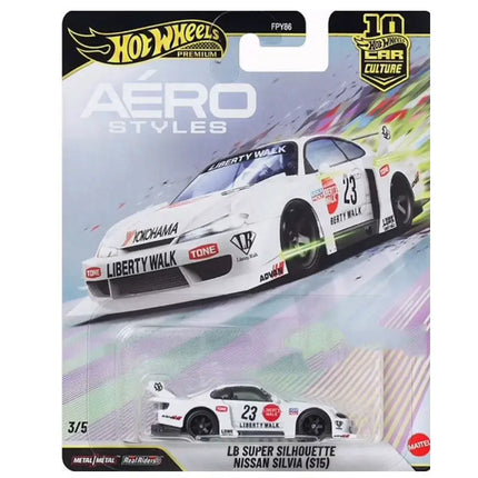 New Hot Wheels Premium Car Culture AERO STYLES FPY86 Nissan Skyline 1/64 Alloy Car Model Collection Toy Boy's Birthday Gift Toy