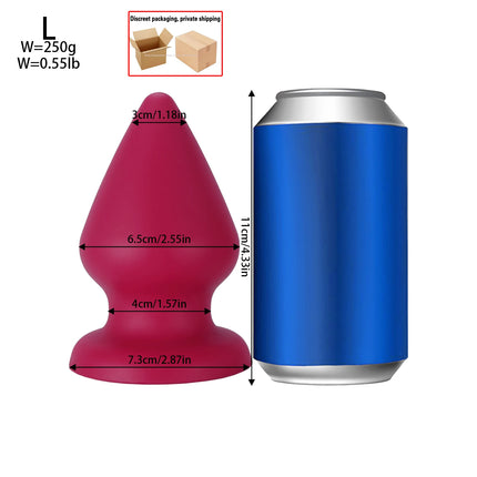 XXXL Fisting Butt Plug Training Dilator Small Huge Anal Plug Super Soft Anal Toys Suction Cup Big Sex Toy For Men Women Buttplug