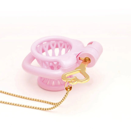 Heart Shaped Chastity Cage Key Necklace Accessory Fits All Cock Cages Integrated Locks Key Holder Sex Toys Adult Games Gifts