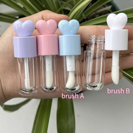 10/30/50PCS New 4ml /6ml Empty Plastic Lip Gloss Tube Empty Liquid Lipstick Tube Lip Oil Bottle Mini Sample Bottle Makeup Tool