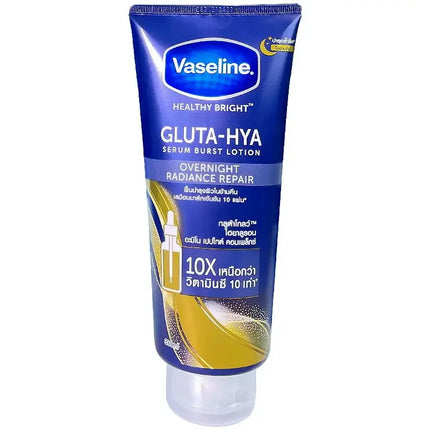 Vaseline Glutamine Whitening Body Lotion Highly Concentrated Niacinamide Hyaluronic Acid Brightens Skin Deeply Hydrating 330ml