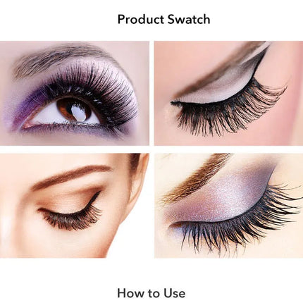 Cute Black Mascara Max Volume Curling Mascara Waterproof Thick Lengthening Lash Extention Eyelashes Makeup 4D Fiber Lash Mascara