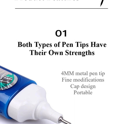 PENTEL Correction Fluid ZL31/33/62/72 Correction Pen Fine Point Quick Drying Fast Clean and Easy To Use School Supplies