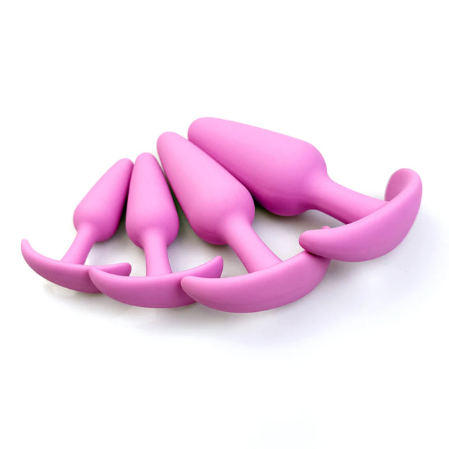 4 Sizes silicone anal plug Adult masturbation sexual wellness Stimulator Anal g-point massage anal massage dilatancy toys