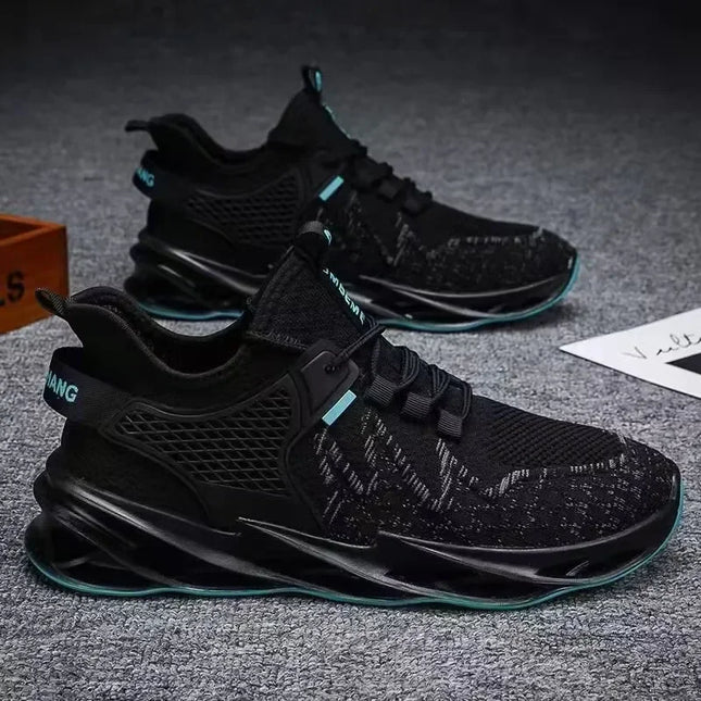 Men's Shoes Casual Sneakers Non Slip Breathable Running Shoe Mesh Tenis Outdoor Basketball Sports Tennis Shoes Zapatos De Hombre