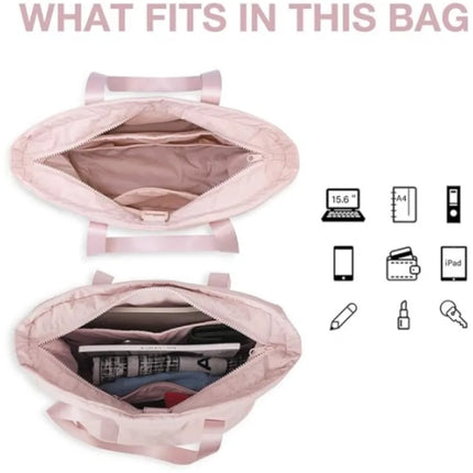 Women Large Capacity Shoulder Bag Yoga Mat Buckle Travel Fitness / Sac Femme Grande Capacité Bandoulière Yoga Voyage Fitness