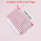 100pcs with logo