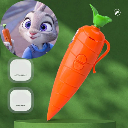 Zootopia Judy Hopps Voice Recorder Anime Creativity Ballpoint Pen for Boy Girl School Stationery with Sound Recording Function