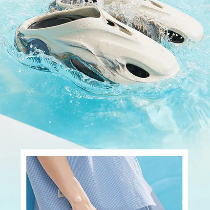 361 Degrees AG Aaron Gordon Whale 2 Men‘s Trendy Slippers Technology Soft Elastic Comfortable Thick Bottom Slippers 672421103