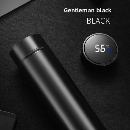 500ML Temperature Display Thermos Cup Stainless Steel Divided Thermos Bottle Outdoor Vacuum Insulated Cup Father's Day Gift