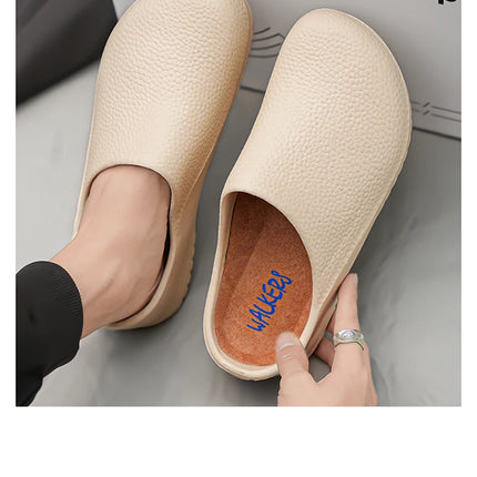 Hotel kitchen non-slip and oil-resistant Chef's shoes Casual flat work safe Men's shoes Breathable and comfortable plus size 47