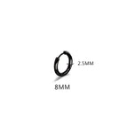 Black Color 8mm / 1PC