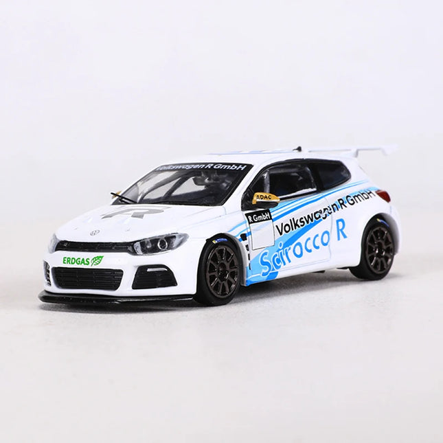 GCD 1:64  Scirocco R White/Black/Green/Blue Alloy Model Car