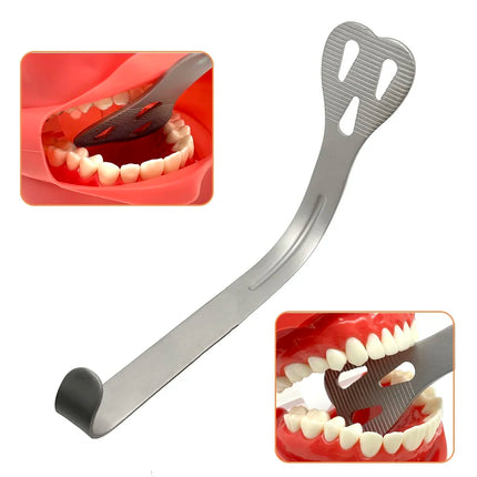 Lingual Isolation Mouth Retractor Dental Oral Opener Wider Cheek Lip Gag for Dentistry Procedures Fits Adults