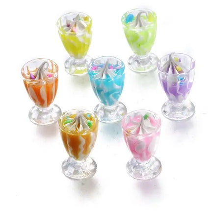 10PCS 8*34MM Cute Resin  Bottle Charms Pendants Handmade Accessories Jewelry DIY Earring Necklace Keychain