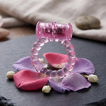 Lasting Cock Rings Vibrator Delay Premature Ejaculation Lock Fine Sex Toys Product For Men Dildo Extender Beads Adult Massage