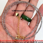 labradorite / 38-40CM necklace