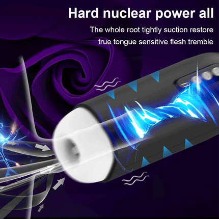 Automatic Masturbator for Men Penis Blowjob Sucking Vibrator Machine Vagina Pocket Pussy Male Masturbation Cup Sex Toy for Adult