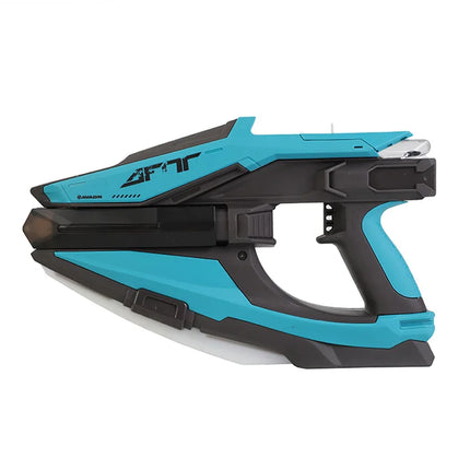 Electric Water Gun with Lights Automatic Continuous Firing Squirt Gun Large Capacity Long Range Shooting Watergun Outdoor Toy