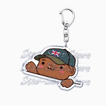Hot Military Game Ghost Chibis Keychains for Accessories Cod Soldier Soap Simon Riley Keyring Jewelry Fans Friends Gaming Gifts