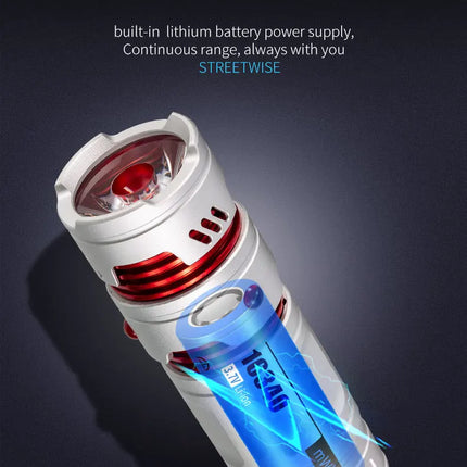Mini EDC Flashlight Rechargeable Pocket Torch Light Outdoor Camping Fishing Hiking Self Defense Emergency Keychain Flashlights