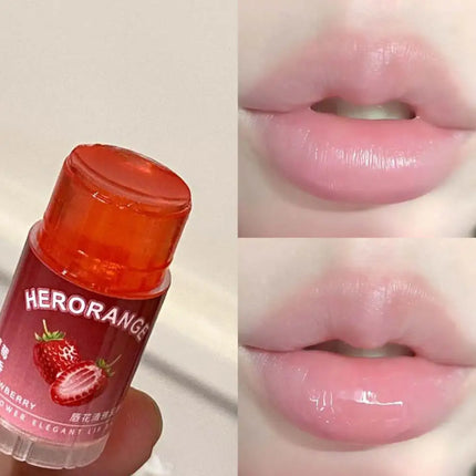 Moisturizing Lip Balm Natural Plant Hydrating Soothing Anti Dryness Anti Crack Multi Fruity Jelly Fresh Daily Lip Care